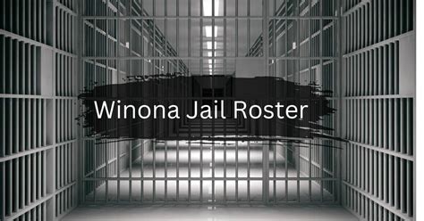 jail roster winona